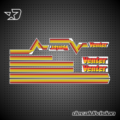 Venter Trailer Sticker Kit